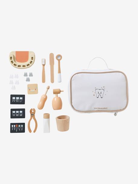 Set du dentiste en bois FSC® blanc 4 - vertbaudet enfant 