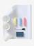 Tableau pliable et réglable en hauteur 3 en 1 en bois FSC® blanc+marine+multicolore+Rose 17 - vertbaudet enfant 