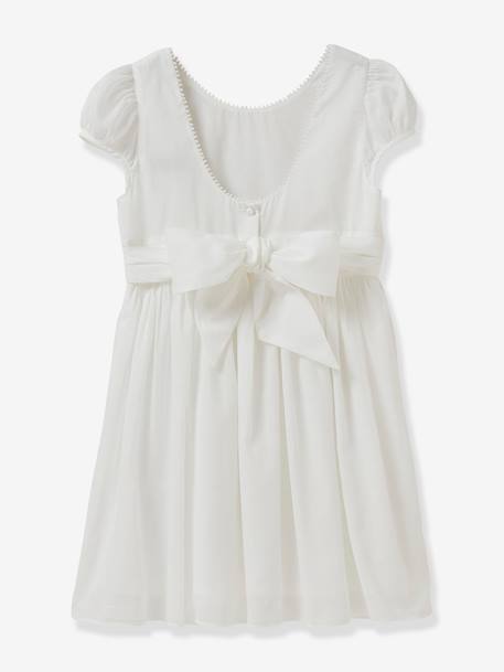 Robe Thelma fille - Collection fêtes et mariages blanc 2 - vertbaudet enfant 