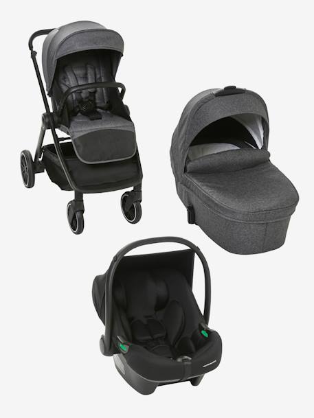 Poussette Trio Auriga I-size gris ardoise 9 - vertbaudet enfant 
