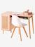 Bureau enfant cannage POESIE rose nude+vert 4 - vertbaudet enfant 