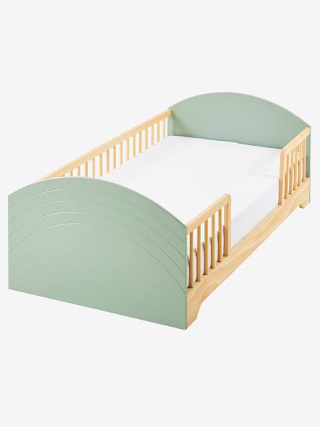 Lit enfant 70x140 cm ARC-EN-CIEL vert sauge 2 - vertbaudet enfant 