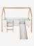 Lit enfant cabane toboggan blanc 4 - vertbaudet enfant 
