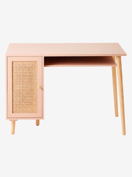 Bureau enfant cannage POESIE rose nude+vert 5 - vertbaudet enfant 