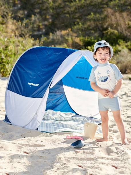 Tente Anti-UV ultra légère bleu foncé 1 - vertbaudet enfant 