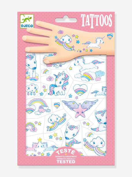 Tatouages Licornes rose 1 - vertbaudet enfant 