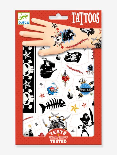 Tatouages Pirates rouge 1 - vertbaudet enfant 