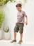 Short garçon battle facile à enfiler beige+kaki+marine 13 - vertbaudet enfant 