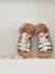 Sandales multi-brides cuir enfant collection maternelle lilas 1 - vertbaudet enfant 