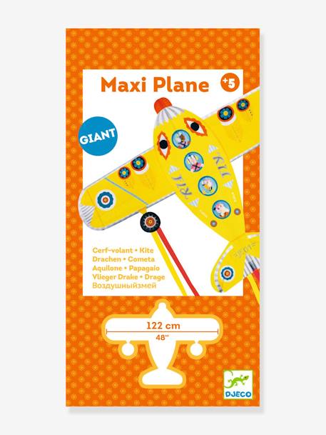 Cerf-volant maxi jaune+violet 3 - vertbaudet enfant 