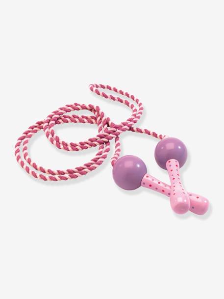 Corde à sauter Rosita rose 1 - vertbaudet enfant 
