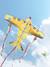 Cerf-volant maxi jaune+violet 4 - vertbaudet enfant 