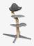 Chaise haute Nomi Naturel/blanc+Naturel/gris 2 - vertbaudet enfant 