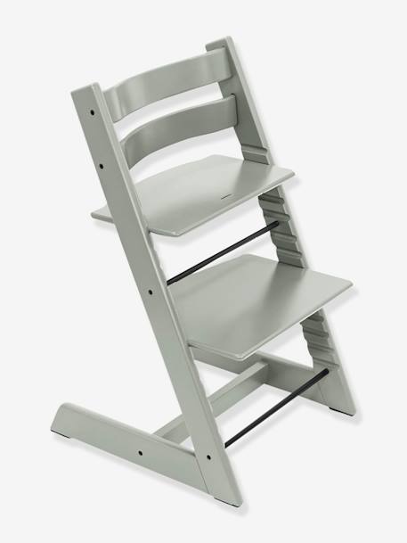 Chaise haute Tripp Trapp blanche+blanchie+brun+écru+gris+gris tempête+mauve+naturel+noir+Vert glacier 43 - vertbaudet enfant 