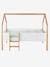 Lit enfant cabane toboggan blanc 5 - vertbaudet enfant 