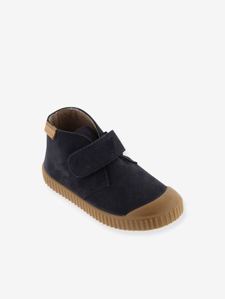 Baskets enfant Safari Tira Serraje1366146 marine 1 - vertbaudet enfant 