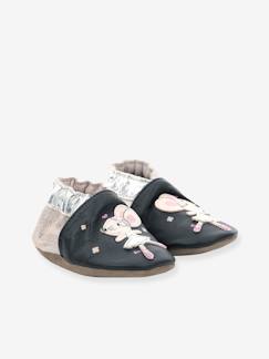 Chaussures-Chaussons cuir souple bébé Dancing Mouse 890272-10 ROBEEZ©