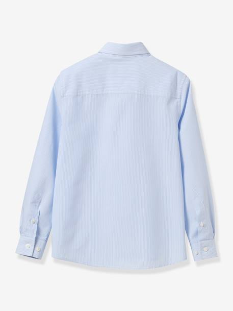 Chemise rayée garçon rayé blanc 2 - vertbaudet enfant 