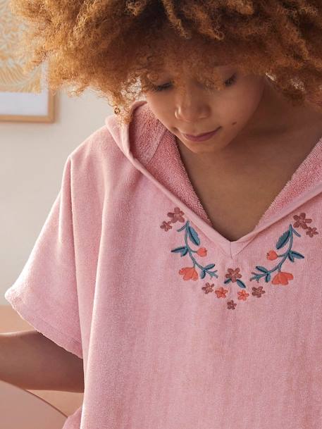 Poncho de bain GIPSY rose poudré 2 - vertbaudet enfant 