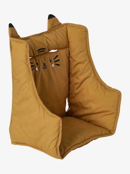 Coussin de chaise haute beige imprimé+écru+ivoire Panda+moutarde+Oies 14 - vertbaudet enfant 