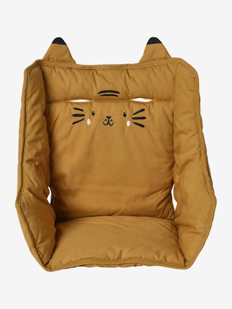 Coussin de chaise haute beige imprimé+écru+ivoire Panda+moutarde+Oies 17 - vertbaudet enfant 
