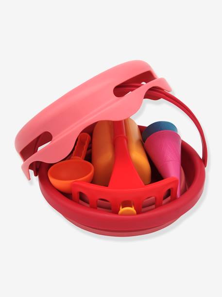 Set de 7 jeux de plage bleu+jaune+rouge 8 - vertbaudet enfant 