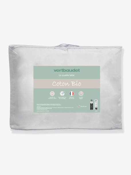 Couette bébé coton bio* BIO COLLECTION blanc 2 - vertbaudet enfant 