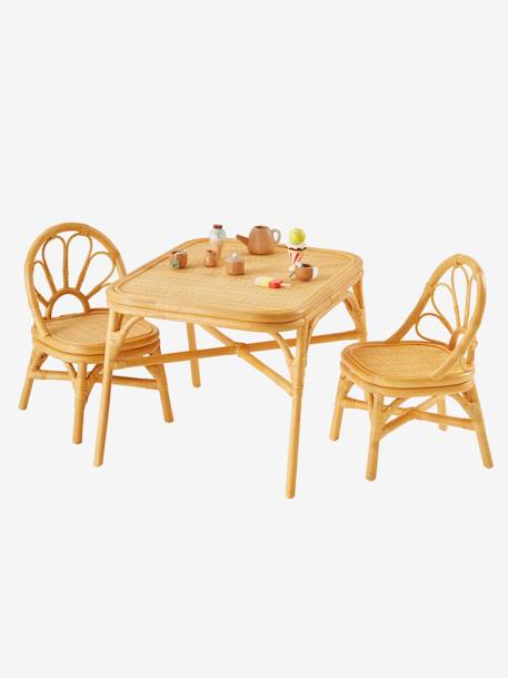 Table et chaises enfant Rotin bois 3 - vertbaudet enfant 