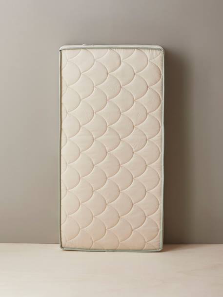 Matelas bébé housse coton Bio* écru 1 - vertbaudet enfant 