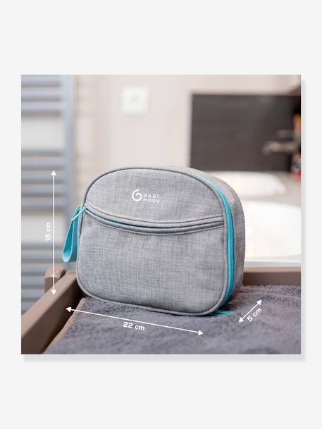 Trousse de Soin Compacte Grise 9 Accessoires Inclus gris/bleu+sable 5 - vertbaudet enfant 