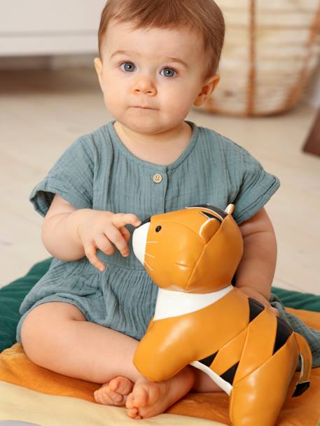 Les Animaux Musicaux - LITTLE BIG FRIENDS jaune+orange 4 - vertbaudet enfant 