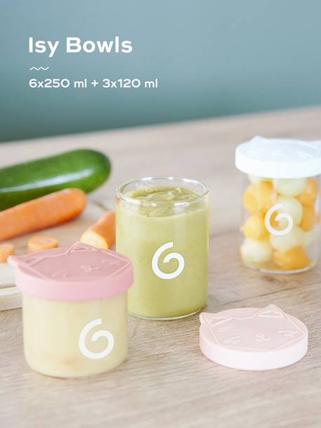 Isy Bowls 6 x 250ml + 3 x 120 ml bleu 3 - vertbaudet enfant 