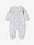 Pyjama bébé mixte en velours lapins gris chiné 2 - vertbaudet enfant 