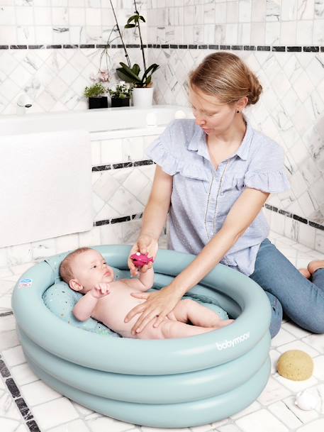 Baignoire gonflable évolutive Aquadots bleu 1 - vertbaudet enfant 