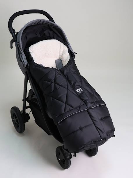 Chancelière MOONY 2 en1 noir 3 - vertbaudet enfant 