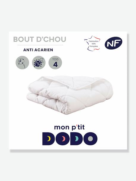 Couette bébé légère Bout d'Chou anti-acariens traitée ProNeem blanc 2 - vertbaudet enfant 