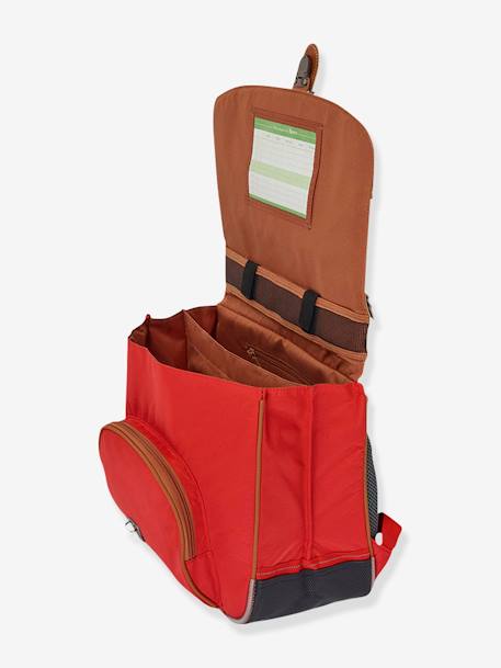 Cartable Arthur TANN'S garçon marine/rouge 2 - vertbaudet enfant 