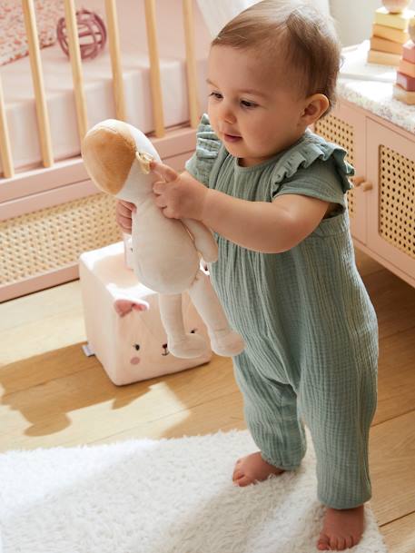 Combinaison bébé en gaze de coton  - vertbaudet enfant