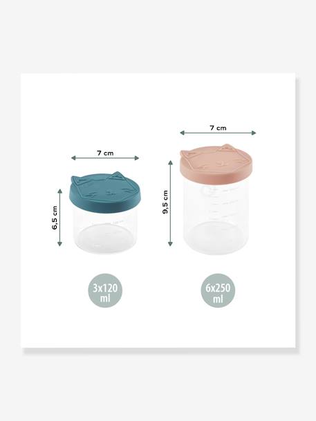 Isy Bowls 6 x 250ml + 3 x 120 ml bleu 5 - vertbaudet enfant 