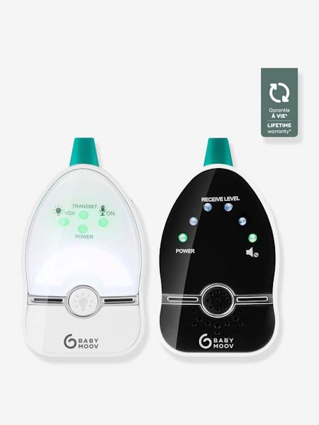 Ecoute-bébé Easy Care portée 500 mètres blanc/noir 5 - vertbaudet enfant 
