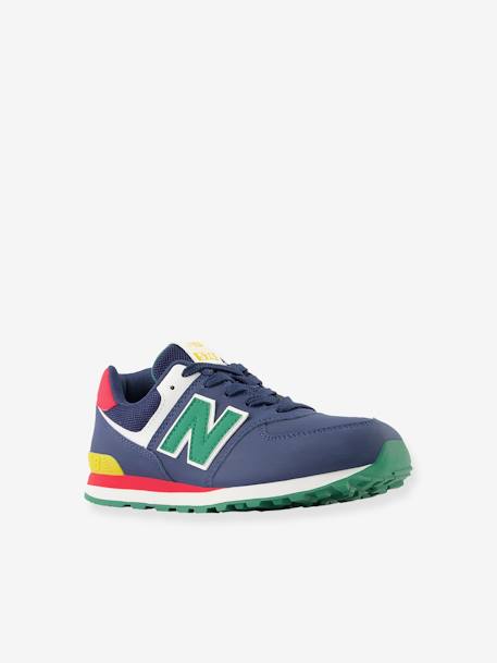 Baskets lacées enfant GC574CT NEW BALANCE® marine 1 - vertbaudet enfant 