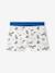 Lot de 5 boxers stretch espace garçon bleu roi 2 - vertbaudet enfant 