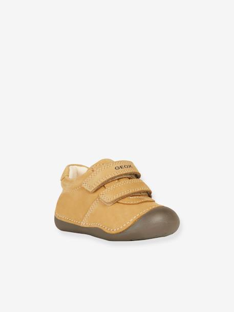 Chaussures souples bébé quatre pattes B Tutim GEOX® camel+marine 1 - vertbaudet enfant 