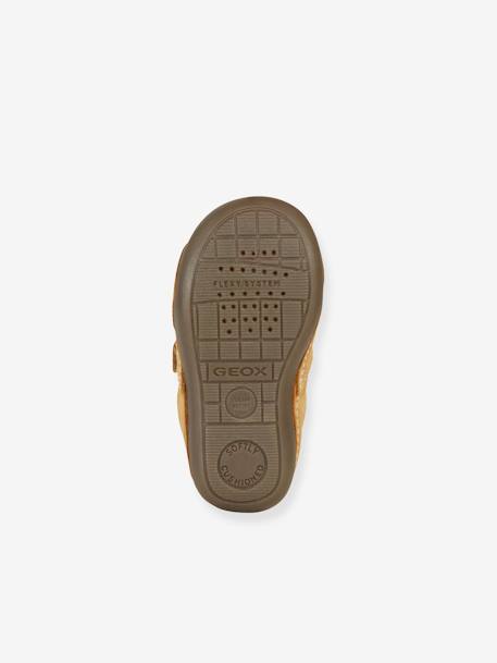 Chaussures souples bébé quatre pattes B Tutim camel+marine 6 - vertbaudet enfant 