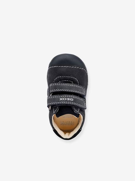 Chaussures souples bébé quatre pattes B Tutim camel+marine 11 - vertbaudet enfant 