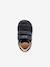 Chaussures souples bébé quatre pattes B Tutim camel+marine 11 - vertbaudet enfant 