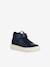 Baskets montantes enfant lacées et scratchées J Theleven Girl marine 1 - vertbaudet enfant 