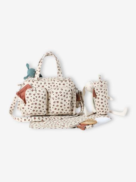 Sac à langer multipoches Family bleu+sable 16 - vertbaudet enfant 