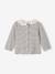 T-shirt bébé col brodé manches longues beige clair+rayé marine+rayé rouge 13 - vertbaudet enfant 