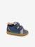 Baskets bébé Bouba Easy Co bleu grisé 1 - vertbaudet enfant 